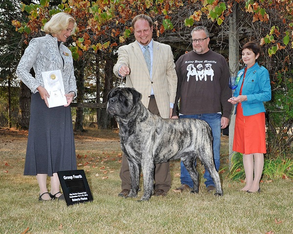 Group Fourth at 2012 Gig Harbor Kennel Club